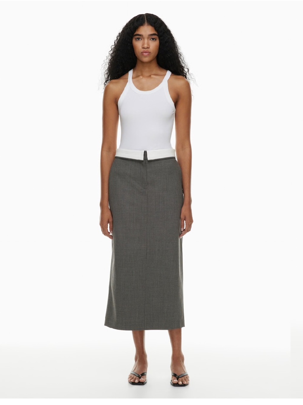 Aritzia Bureau Maxi skirt